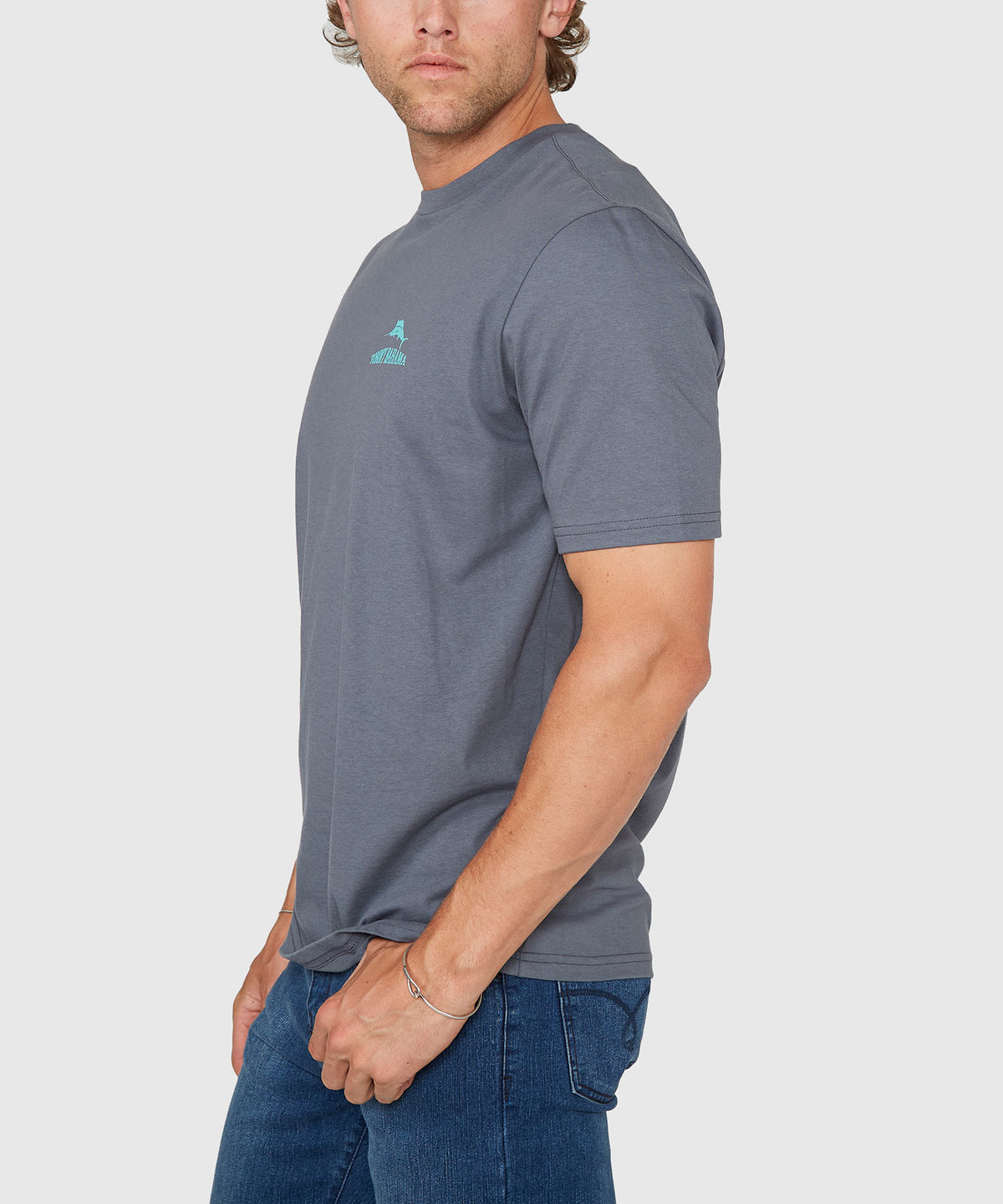 Tommy Bahama Short Sleeve Fantasy Draft Printed T-Shirt, Men's Big & Tall