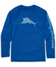 Tommy Bahama Long Sleeve Chill Time Surf Crew Rash Guard T-Shirt