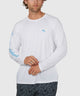 Tommy Bahama Long Sleeve Chill Time Surf Crew Rash Guard T-Shirt