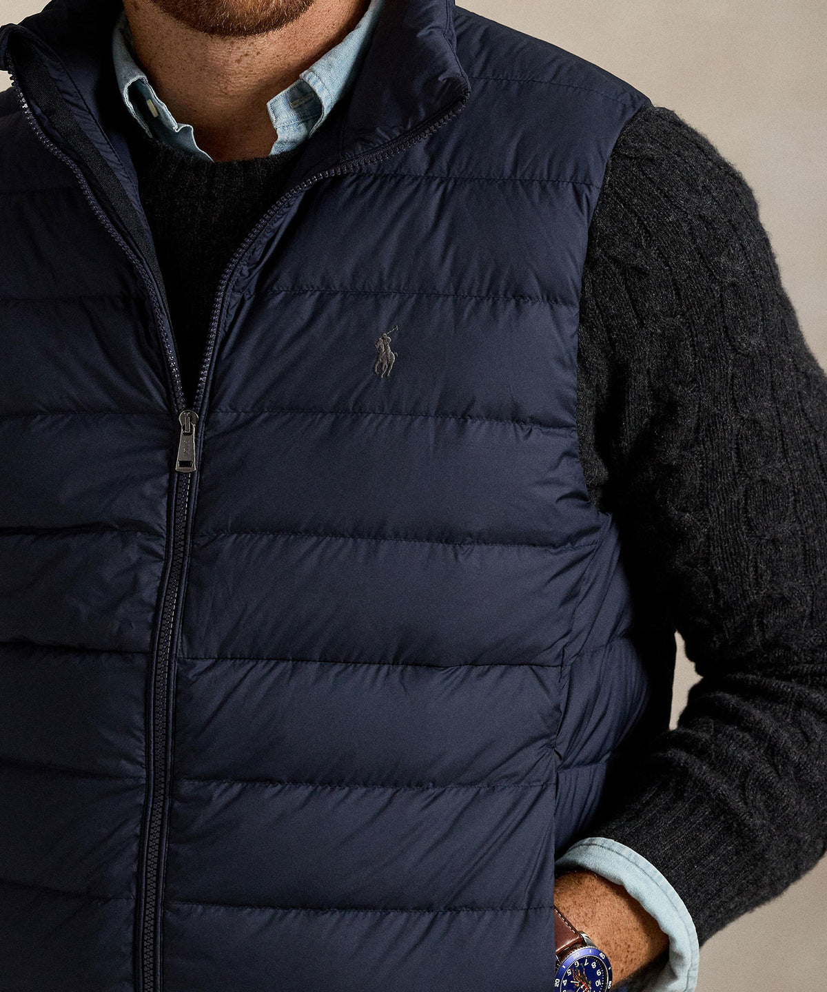 Polo Ralph Lauren Packable Vest, Men's Big & Tall