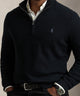 Polo Ralph Lauren Long Sleeve Textured Cotton Half-Zip Sweater
