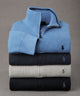 Polo Ralph Lauren Long Sleeve Textured Cotton Half-Zip Sweater