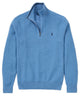Polo Ralph Lauren Long Sleeve Textured Cotton Half-Zip Sweater
