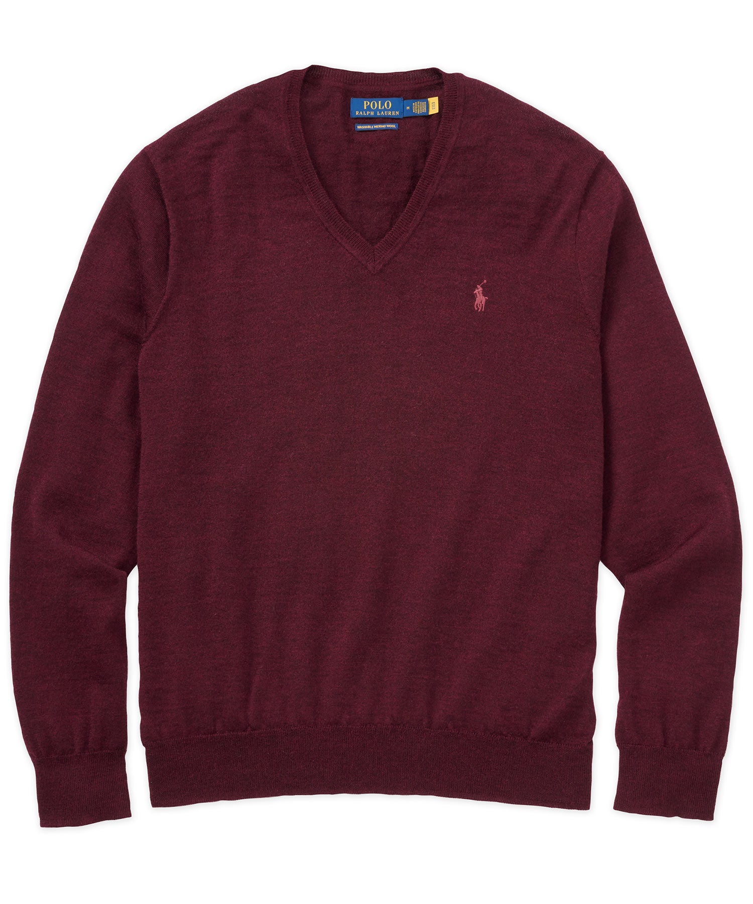 Polo Ralph Lauren Merino Wool V-Neck Sweater, Men's Big & Tall