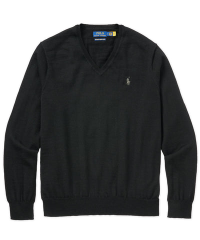 Polo Ralph Lauren Merino Wool V-Neck Sweater, Men's Big & Tall