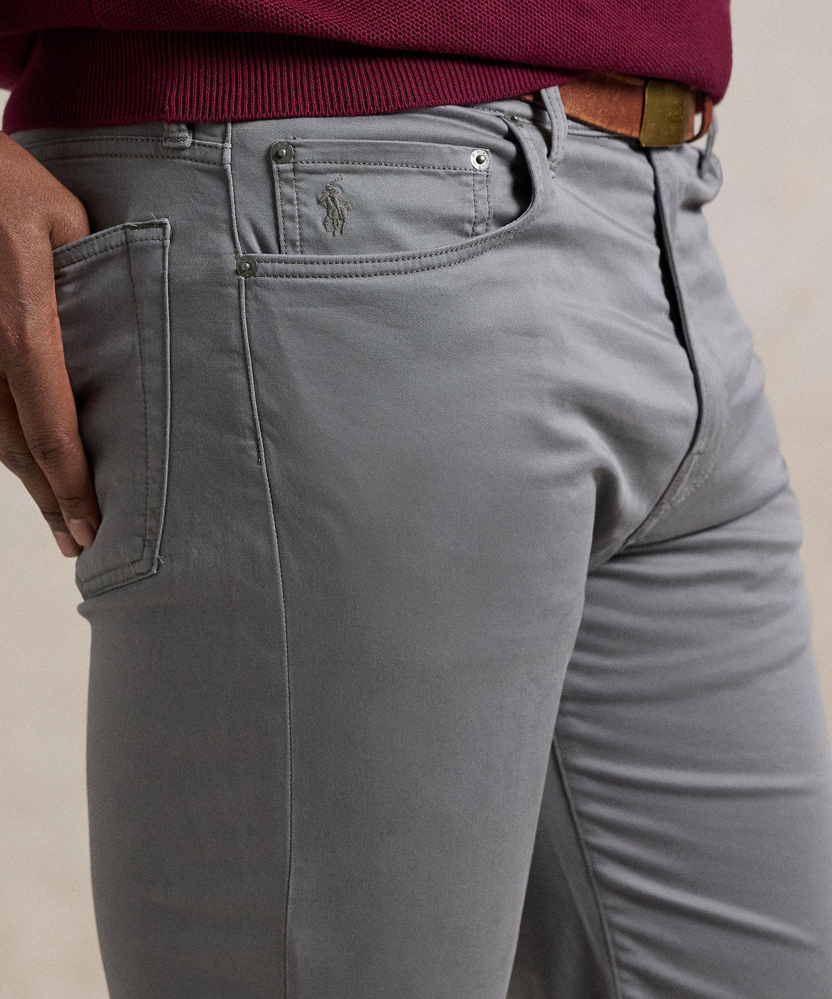 Polo Ralph Lauren 5-Pocket Sateen Pant, Men's Big & Tall
