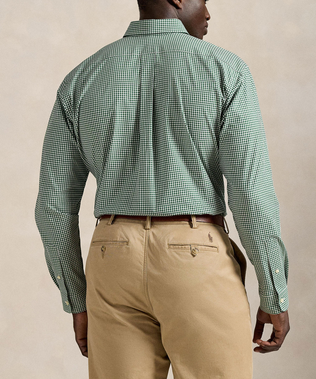 Polo Ralph Lauren Long Sleeve Button Down Collar Poplin Shirt, Men's Big & Tall