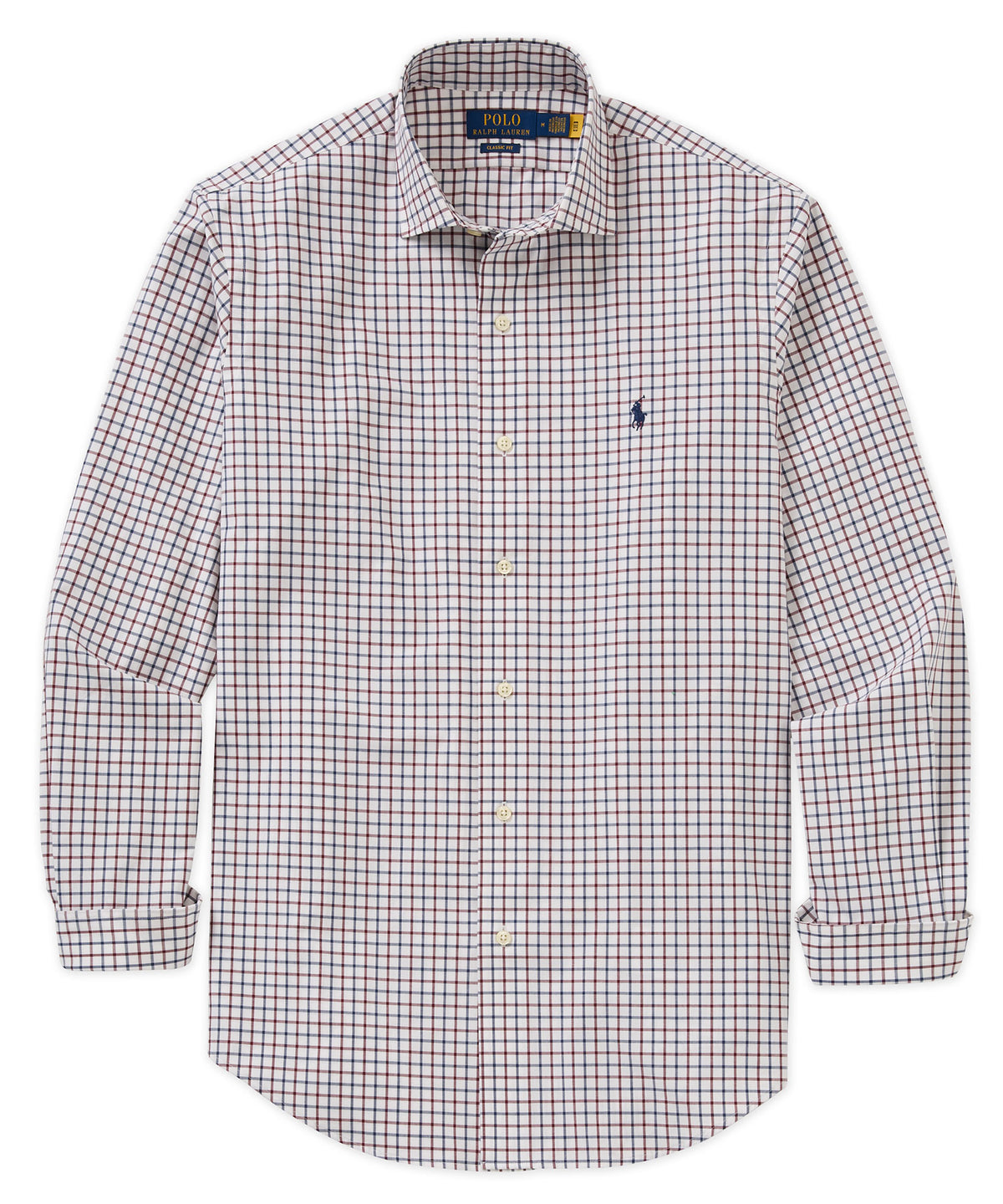 Polo Ralph Lauren Long Sleeve Button Down Collar Poplin Shirt, Men's Big & Tall