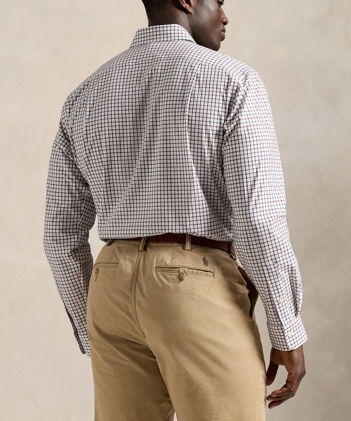 Polo Ralph Lauren Long Sleeve Button Down Collar Poplin Shirt, Men's Big & Tall