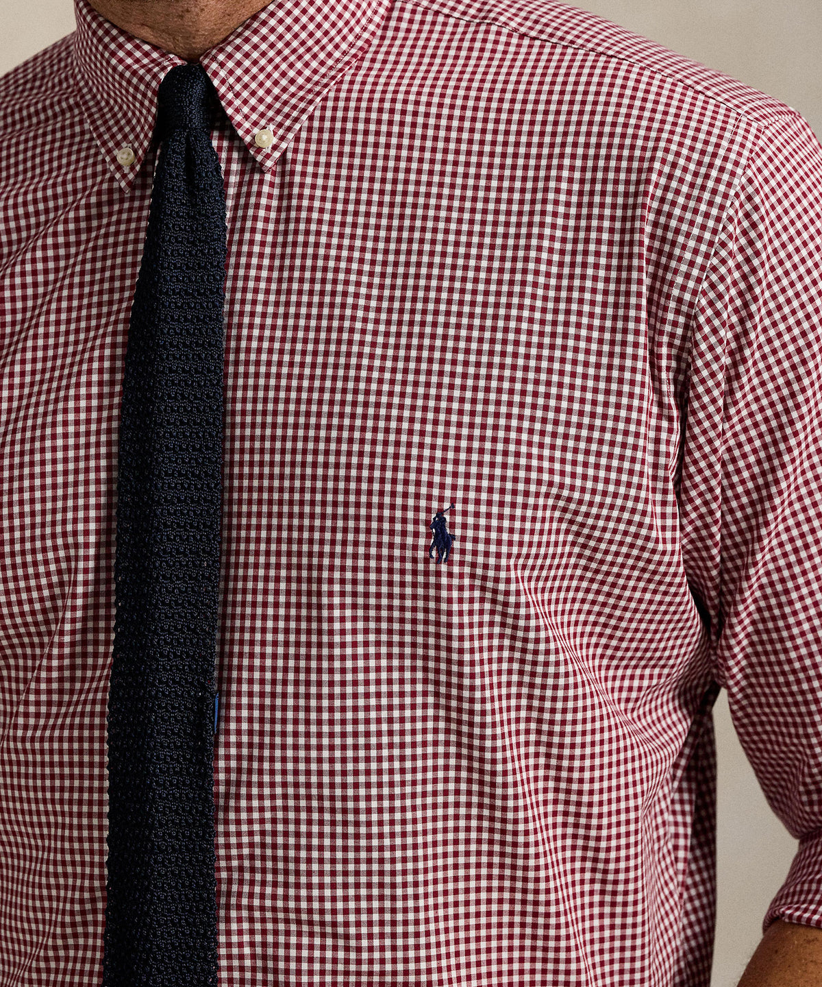 Polo Ralph Lauren Long Sleeve Button Down Collar Poplin Shirt, Men's Big & Tall