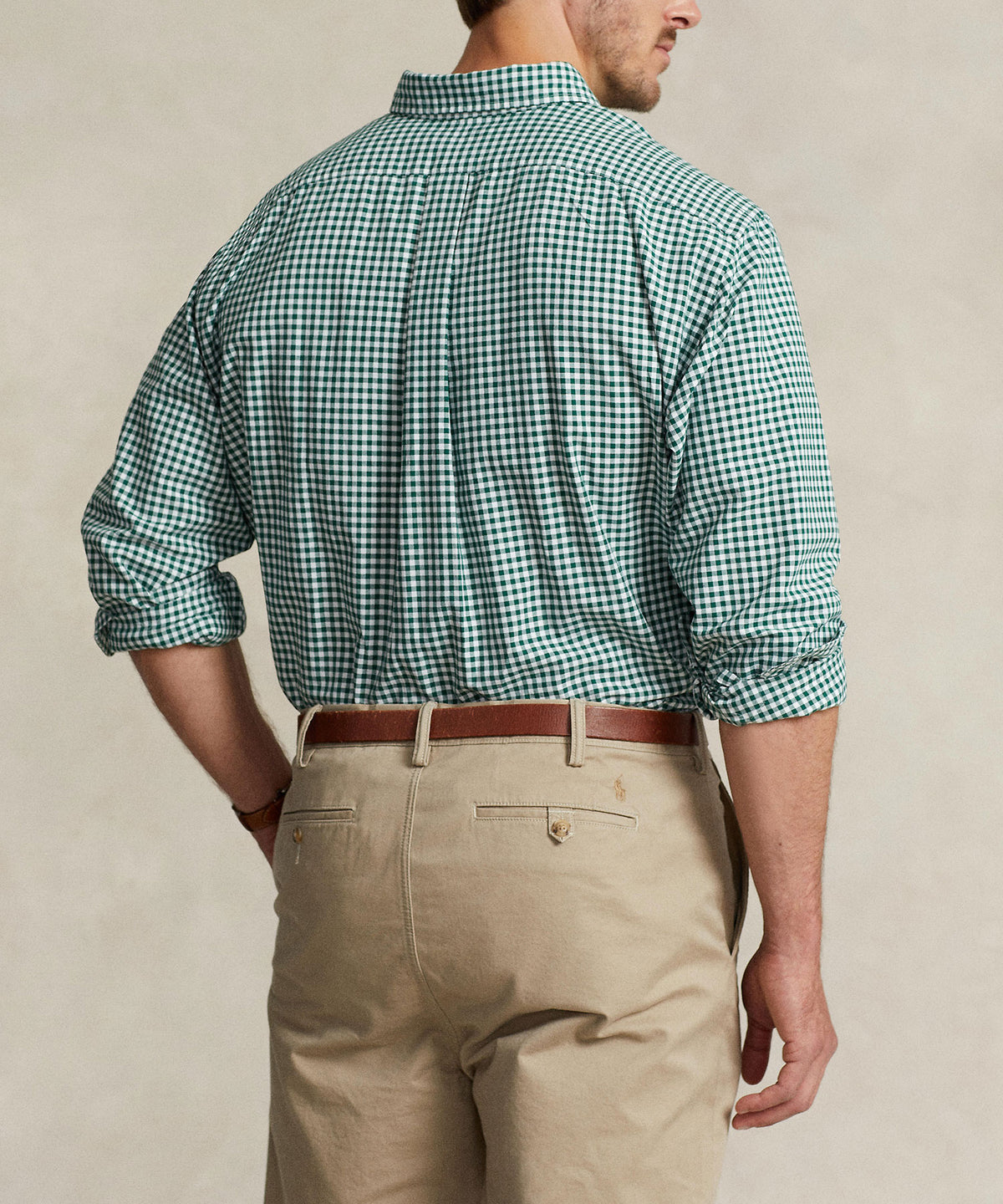 Polo Ralph Lauren Long Sleeve Button Down Collar Oxford Sport Shirt, Men's Big & Tall