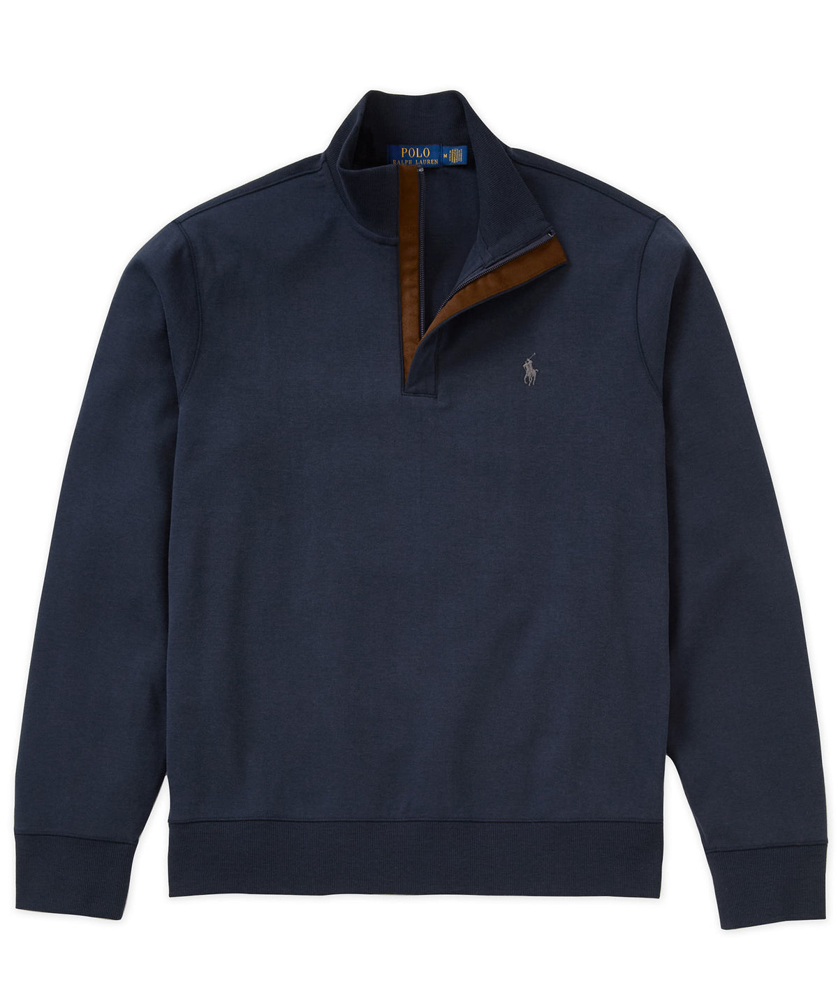 Polo Ralph Lauren Long Sleeve Luxury Jersey Half-Zip Pullover, Men's Big & Tall