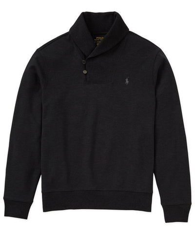 Polo Ralph Lauren Long Sleeve Lux Jersey Shawl Collar Pullover, Men's Big & Tall