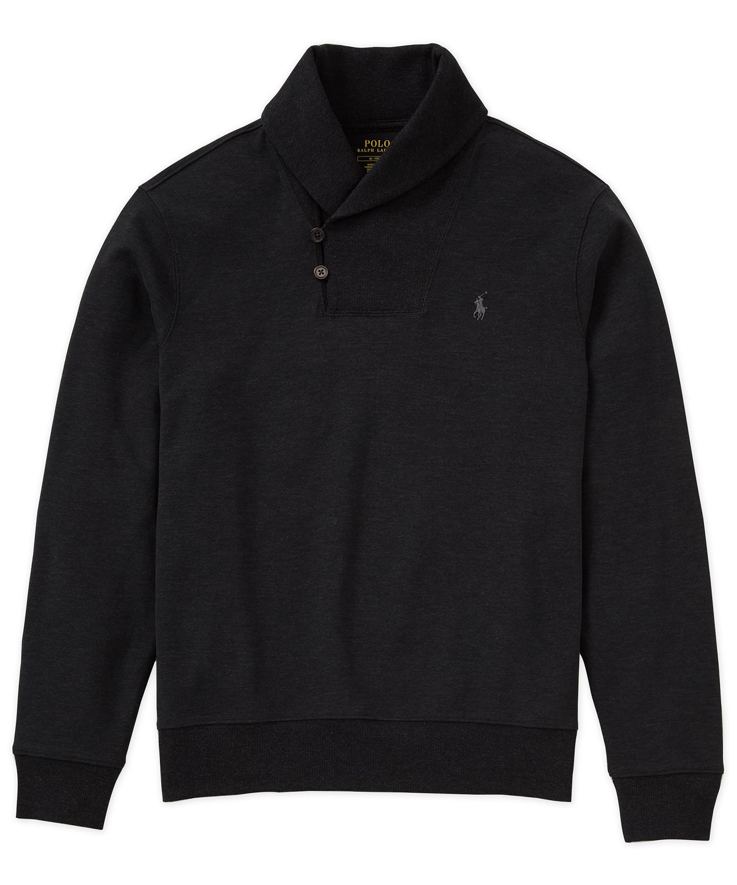 Polo Ralph Lauren Long Sleeve Lux Jersey Shawl Collar Pullover, Men's Big & Tall