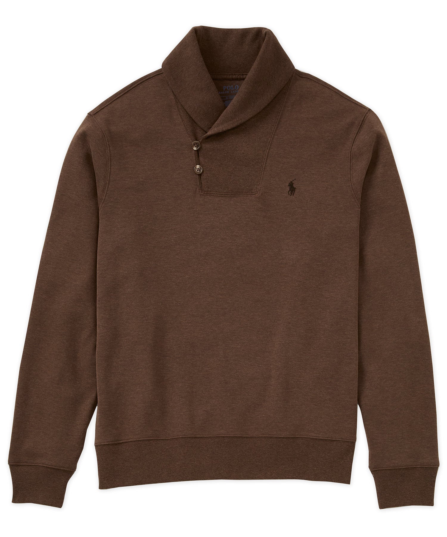 Polo Ralph Lauren Long Sleeve Lux Jersey Shawl Collar Pullover