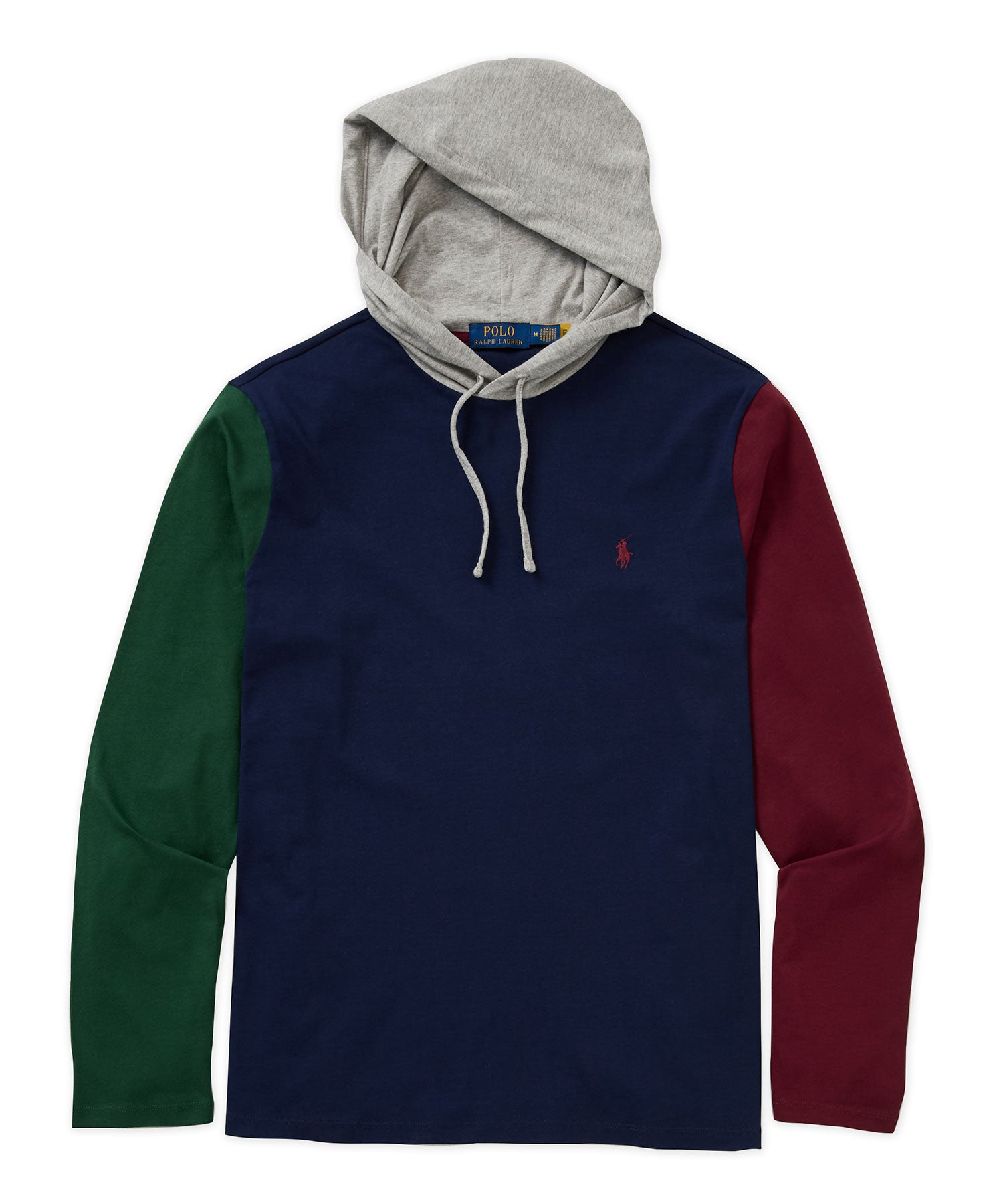 Polo Ralph Lauren Long Sleeve Animated Hooded T-Shirt, Men's Big & Tall