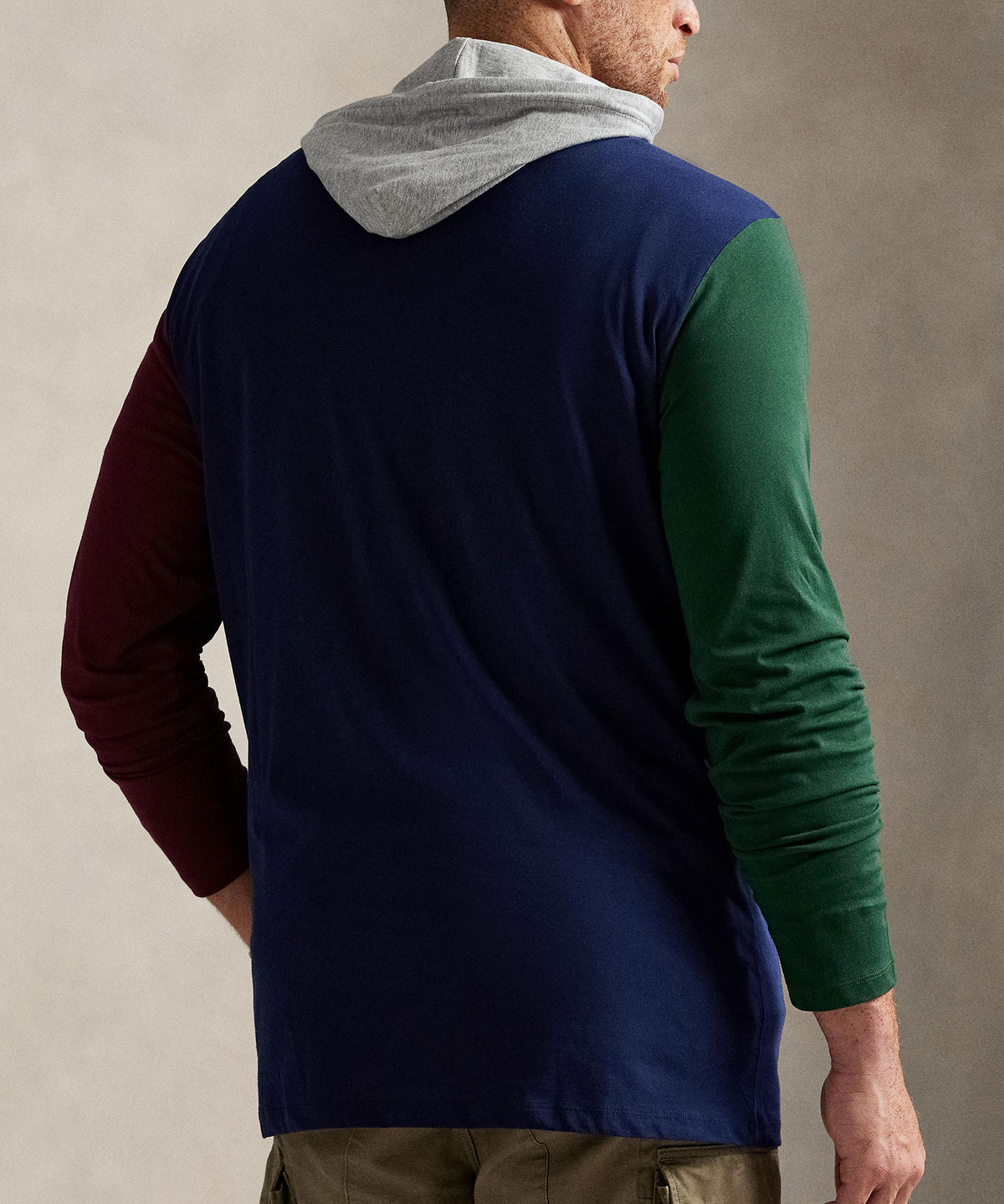 Polo Ralph Lauren Long Sleeve Animated Hooded T-Shirt, Men's Big & Tall