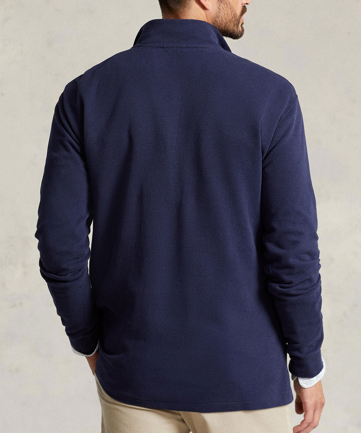 Polo Ralph Lauren Long Sleeve Estate Rib Half-Zip Sweater, Men's Big & Tall