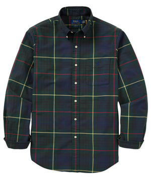 Polo Ralph Lauren Long Sleeve Tartan Oxford Sport Shirt