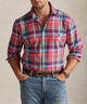 Polo Ralph Lauren Long Sleeve Tartan Oxford Sport Shirt