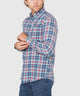 Westport Lifestyle Long Sleeve Button Down Collar Plaid Sport Shirt