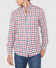 Westport Lifestyle Long Sleeve Button Down Collar Plaid Sport Shirt