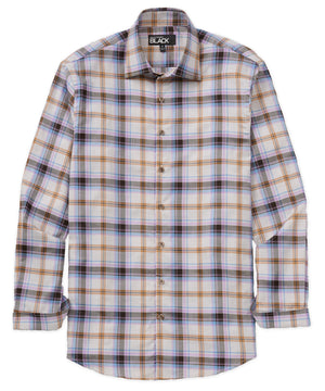 Westport Black Long Sleeve Button Under Spread Collar Sport Shirt
