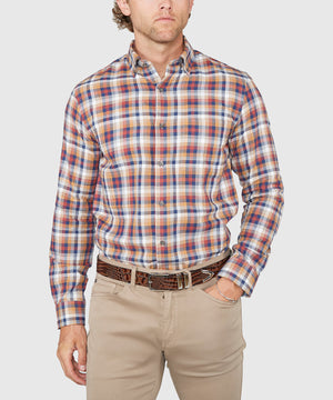 Westport Black Long Sleeve Button Down Collar Sport Shirt