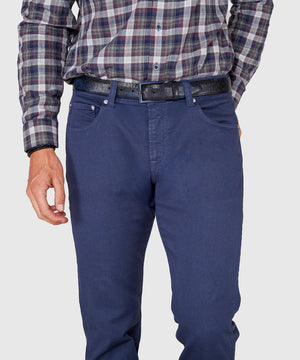Westport Black Old Dyed Stretch Denim