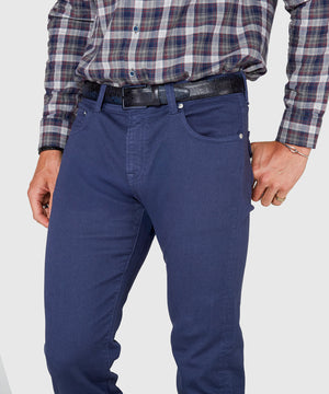 Westport Black Old Dyed Stretch Denim