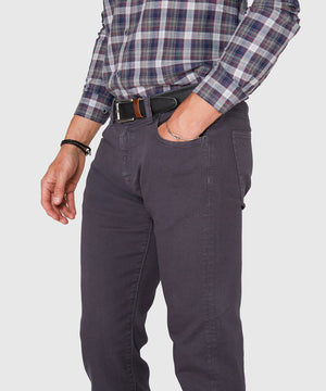 Westport Black Old Dyed Stretch Denim