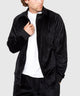 Westport Black Velour Track Jacket