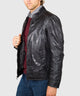 Westport Black Premium Leather Jacket