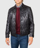 Westport Black Premium Leather Jacket