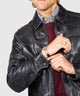 Westport Black Premium Leather Jacket