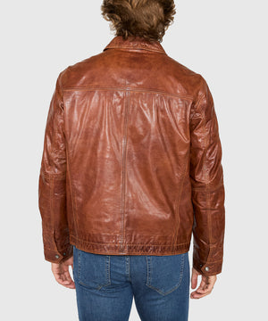 Westport Black Premium Leather Jacket