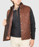 Westport Black Beaver Creek Quilted Goat Suede Vest