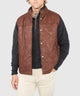Westport Black Beaver Creek Quilted Goat Suede Vest