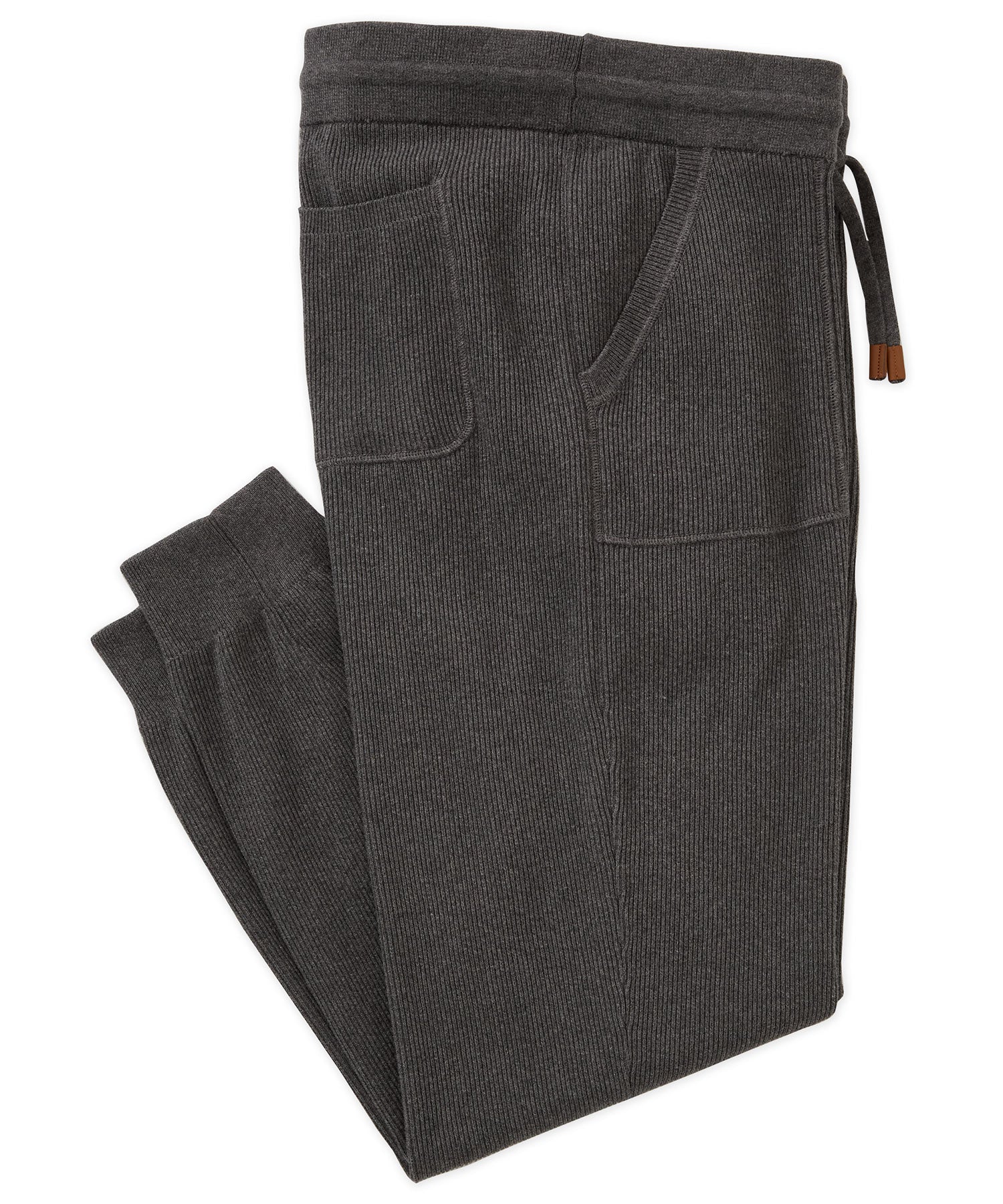 Westport Black Cotton Cashmere Lounge Pant
