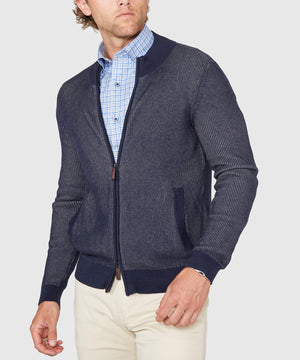 Westport Black Zip Front Cardigan
