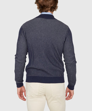 Westport Black Zip Front Cardigan