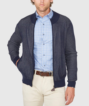 Westport Black Zip Front Cardigan