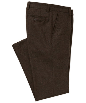 Westport Black Flat Front Houndstooth Pant