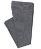 Westport dog bone 5-pocket pants, dark gray front view - Navy