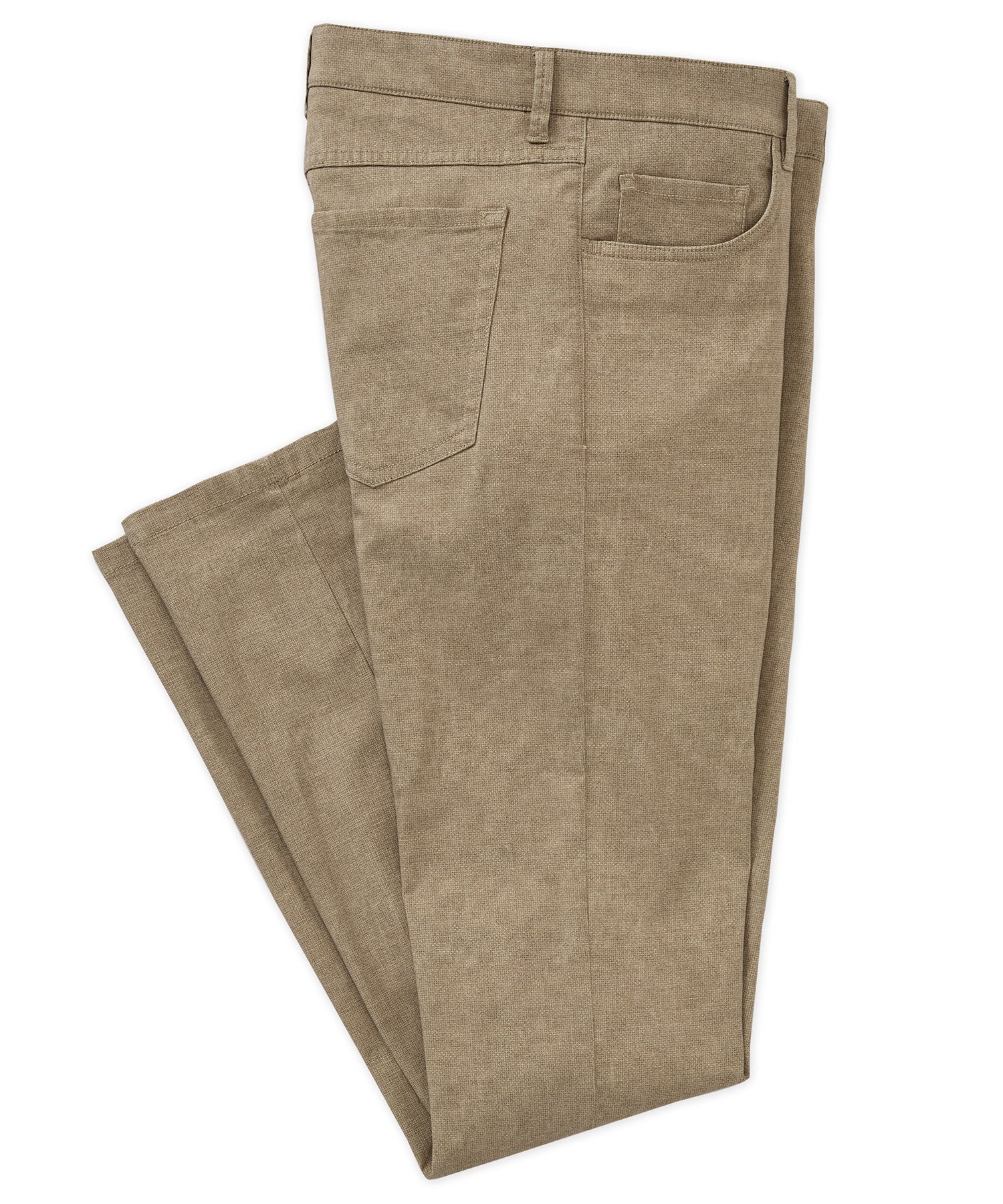 Westport Black 5-Pocket Dog Bone Pant, Men's Big & Tall