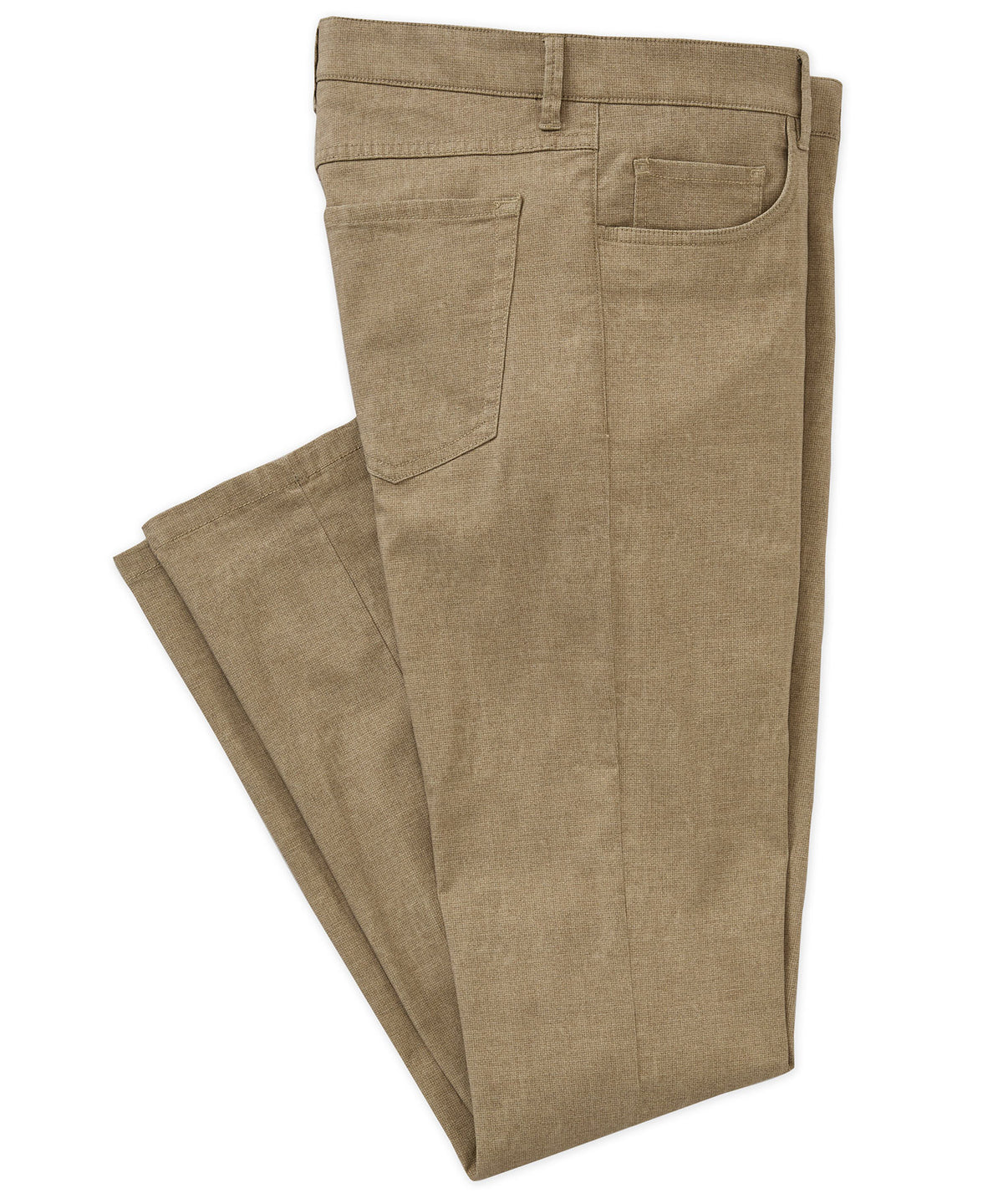 Westport Black 5-Pocket Dog Bone Pant, Men's Big & Tall
