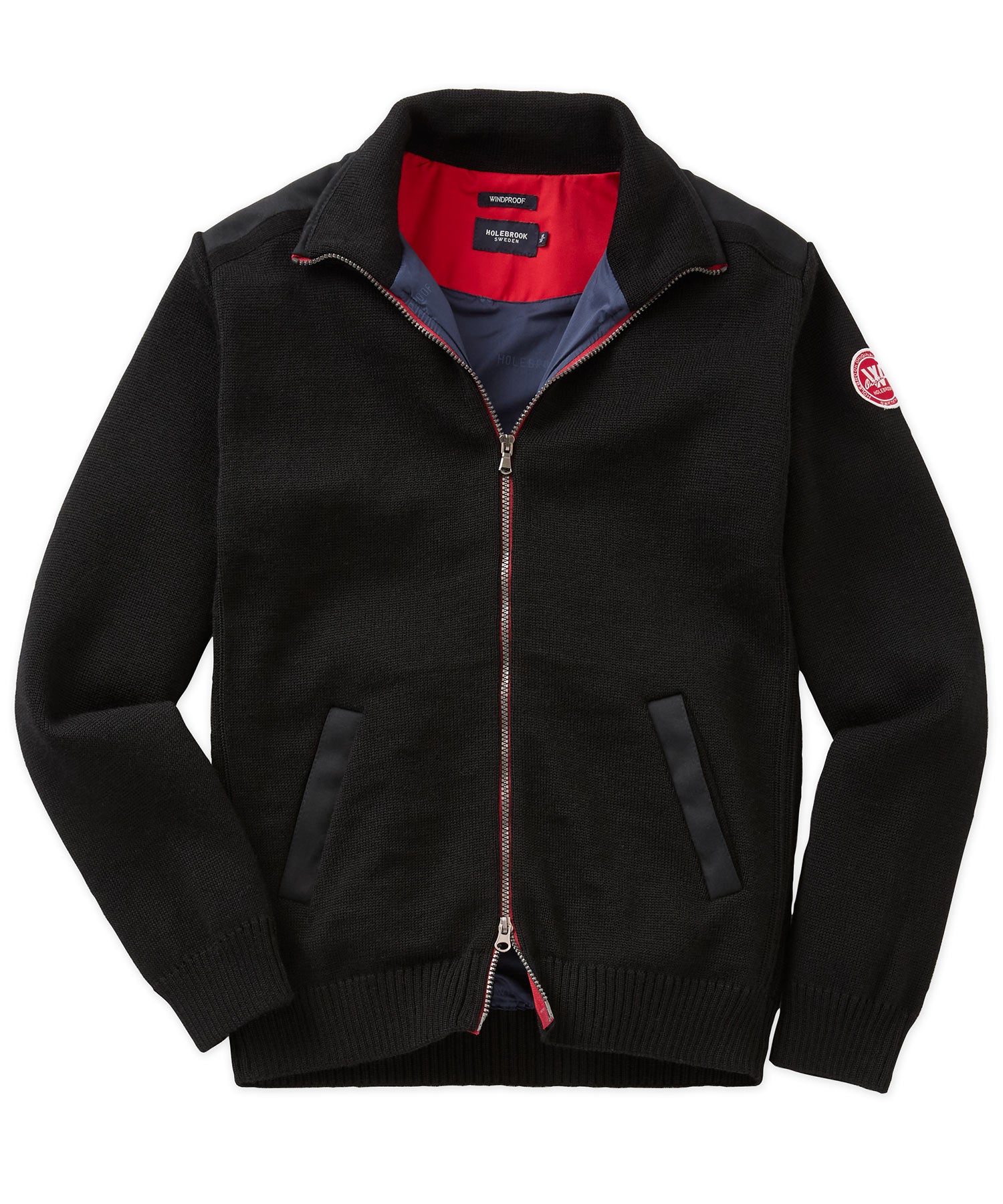 Holebrook Sweden Gregor Wool Full Zip Sweater, Men's Big & Tall