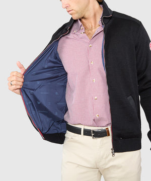 Holebrook Sweden Gregor Wool Full Zip Sweater
