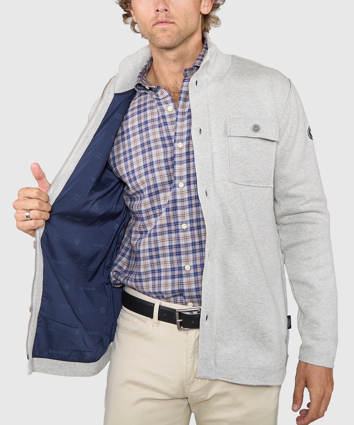 Holebrook Sweden Edwin Shirt Jacket, Men's Big & Tall