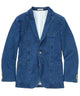 Westport Black Indigo Wash Denim Knit Sport Coat